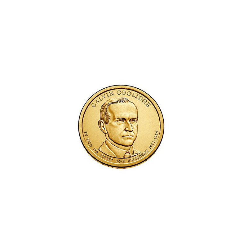 KM ??? U.S.A. 30 th President Dollar 2014 P Calvin Coolidge