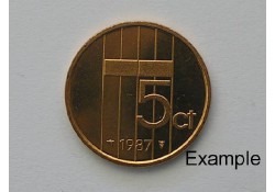 5 Cent 1987 Unc