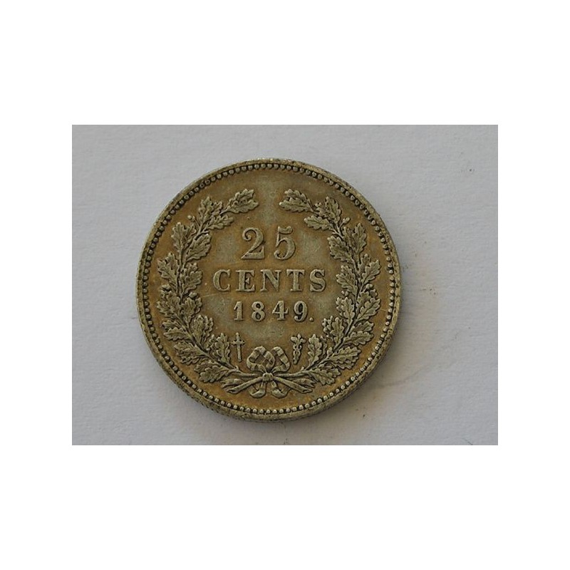 25 Cent 1849 PR+