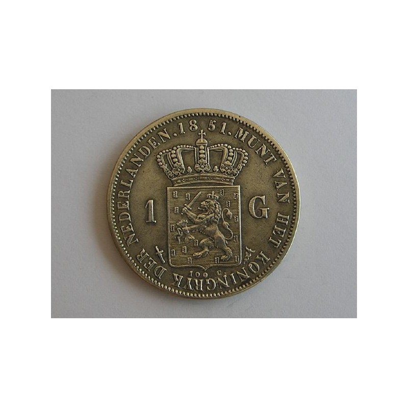 1 Gulden 1851 PR-