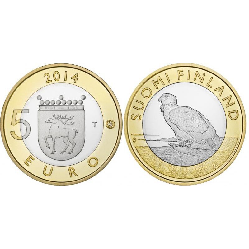 Finland 2014 5 euro Savonia "Parelduiker"