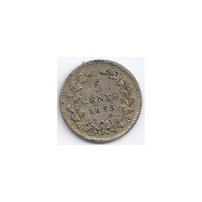 5 cent 1855 F