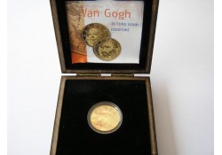 Nederland 2003 10 euro Vincent van Gogh Goud Prooflike