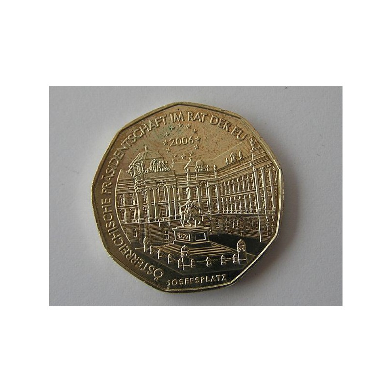 5 Euro Oostenrijk 2006, Prasidentschaft im rat der EU