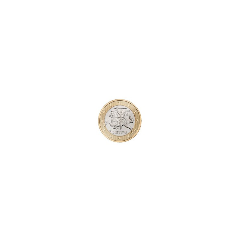 1 Euro Litouwen 2015 Unc