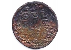 1 duit Gelderland 1753 F