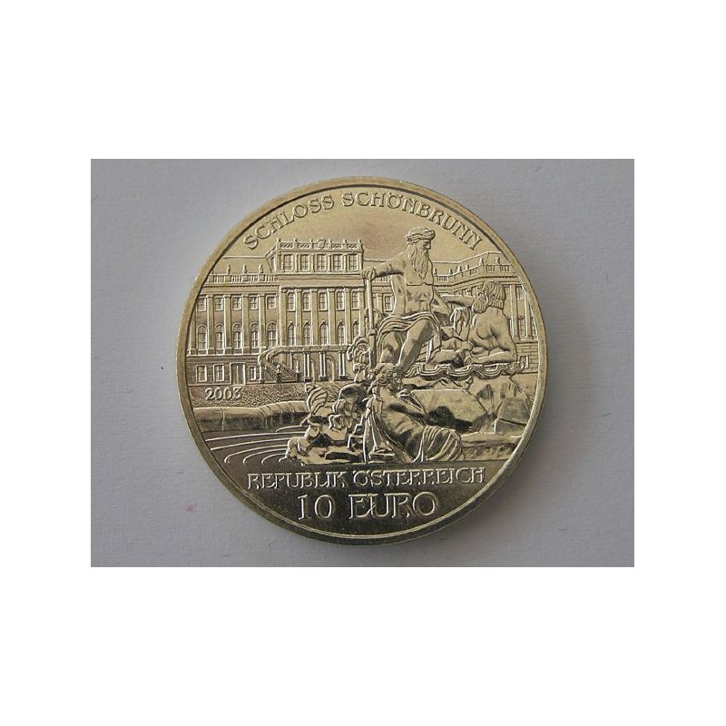 10 Euro Oostenrijk 2003, Schloss Schönbrunn