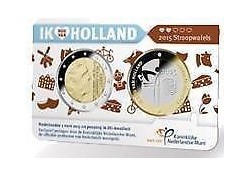 Nederland 2014 2 Euro Holland coin Fair in coincard met penning