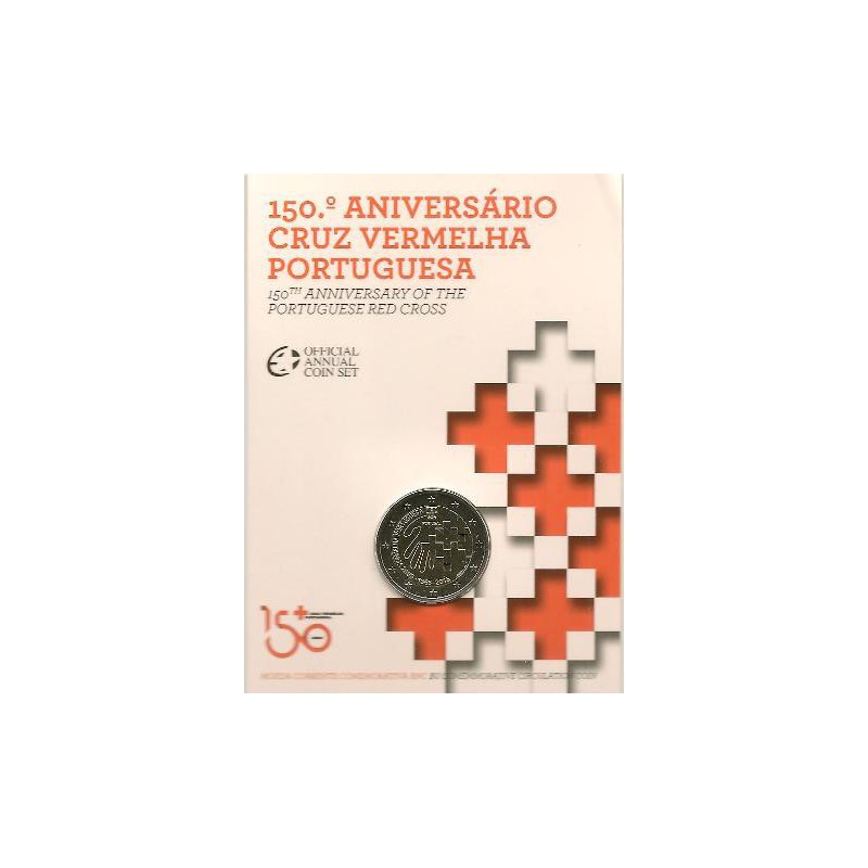 2 Euro Portugal 2015 150 jaar Portugese Rode Kruis  Bu