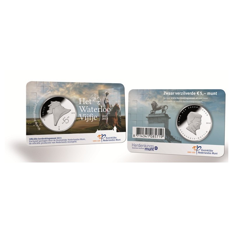 Nederland 2014 5 euro het molenvijfje in coincard 