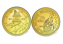 België 2015 2½ euro Slag bij waterloo in coincard Voorverkoop*
