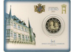 2 Euro Luxemburg 2015 15 Jaar na de troonsbestijging van Groothertog Hendrik. UNC