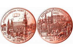 Oostenrijk 2015 10 Euro Wenen