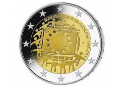2 Euro Duitsland 2015  Europese Vlag A Unc Voorverkoop