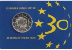 Estland 2015 2 euro Europese Vlag Unc