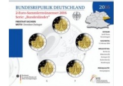 2 euro Duitsland 2016 ADFG...