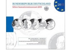 10 euro Duitsland 2015 5X...