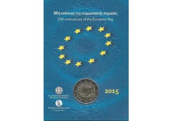 2 Euro Griekenland 2015 Europese Vlag Unc
