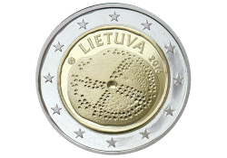2 Euro Litouwen 2016 Litouwse Cultuur Unc 