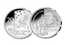 België 2016 20 euro Commission for Relief in Belgium