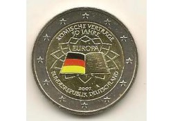 2 Euro Duitsland 2007 A Unc Verdrag van Rome gekleurd 033/037/1