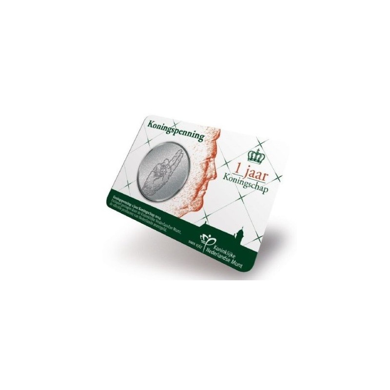 Penning Koningspenning 2014 in coincard