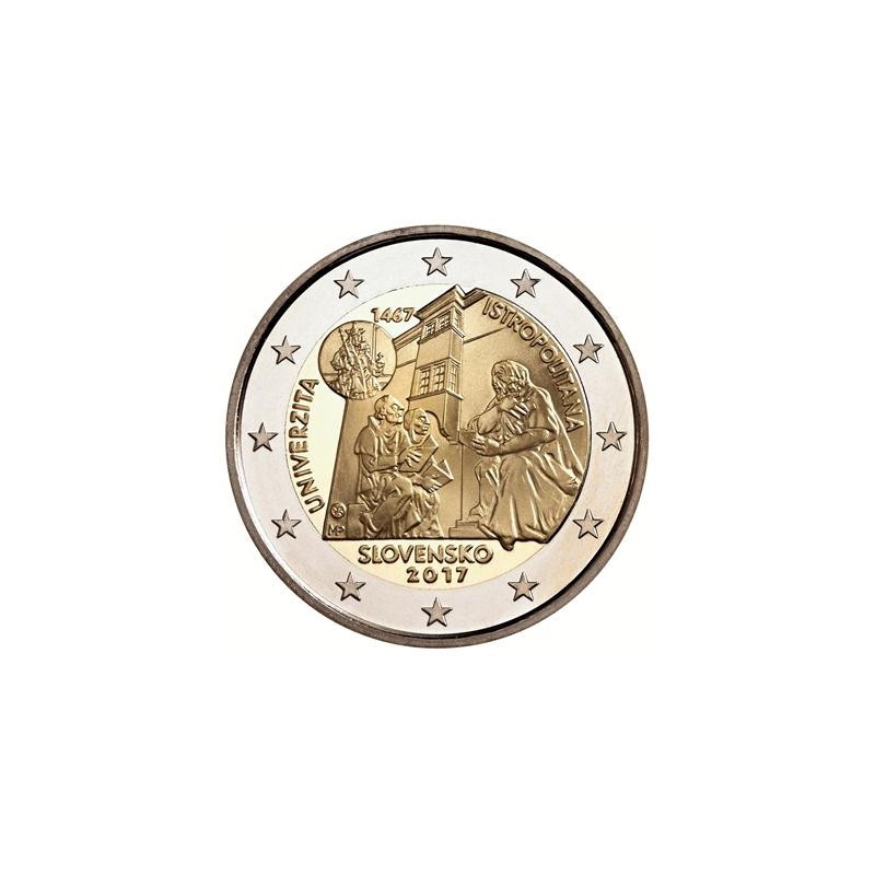 2 Euro Slowakije 2017 Istropolitana 