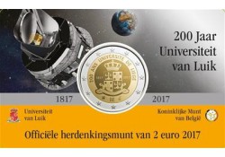 2 euro België 2017 Universiteit Luik Unc Voorverkoop*