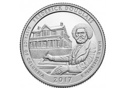 KM ??? U.S.A ¼ Dollar Frederick Douglas 2017 P UNC