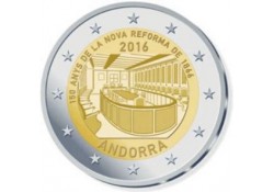 2 Euro Andorra 2016 Hervormingen BU in Blister Voorverkoop*