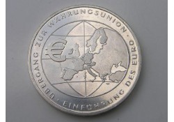 10 Euro Duitsland 2002F Ubergang Zur währungsunion