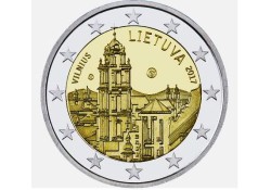 2 Euro Litouwen 2017 Vilnius stad van cultuur en kunst Bu in coincard