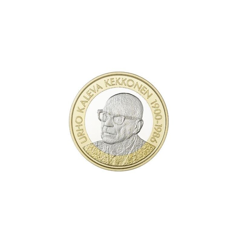 Finland 2017 5 euro  U.K. Kekkonen 1900-1986 Unc
