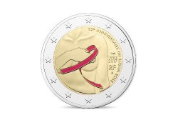 Frankrijk 2017 2 euro Borstkanker Proof in doosje