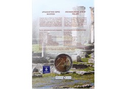 2 euro Griekenland 2017 Archeologische site van Phillippi Bu in coincard
