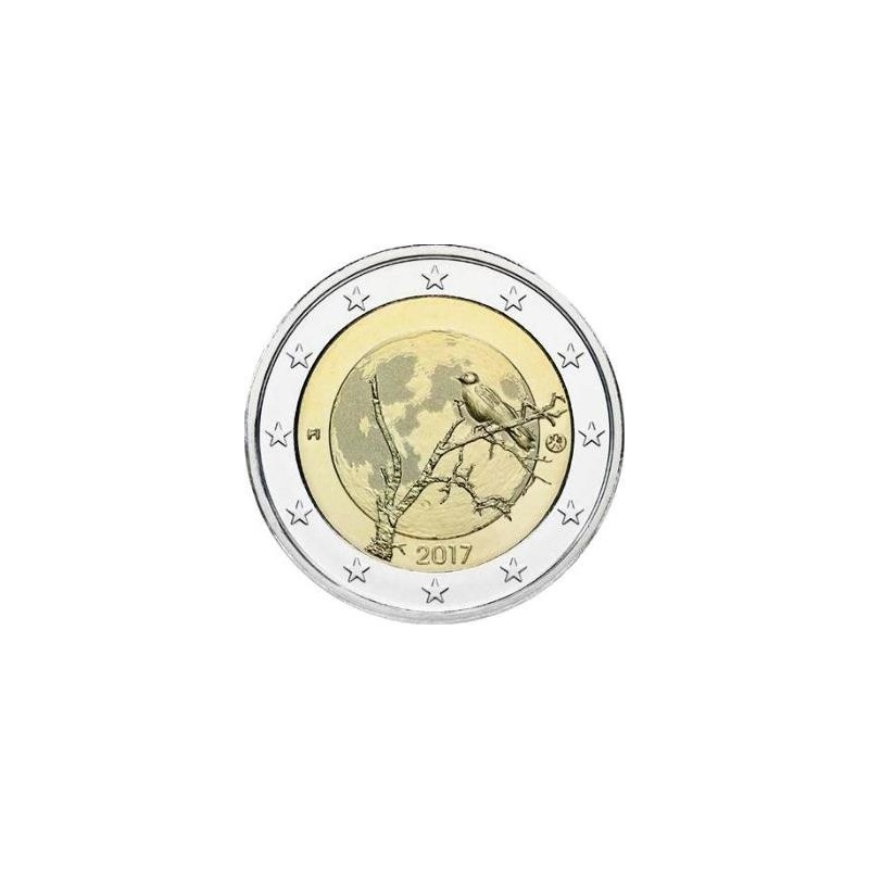 2 Euro Finland 2017 Natuur Unc