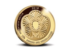 Nederland 2018 10 Euro Leeuwarden Culturele stad van Europa Goud Proof Voorverkoop*