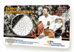 Nederland 2018 5 Euro Fanny Blankers-Koen Unc in coincard 