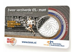 Nederland 2018 5 Euro Fanny Blankers-Koen Unc in coincard 