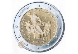 2 Euro Vaticaan 2018 Europees jaar van het Cultureel erfgoed Bu 
