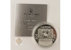 20 euro Slowakije 2017 Sharuna Roetheense bijbel Zilver proof