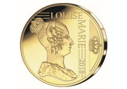 België 2018 12½ euro Louise Marie Goud