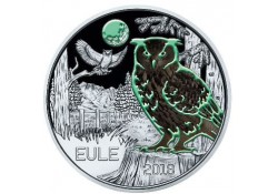 Oostenrijk 2018 3 euro Uil Unc