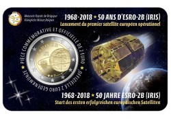 2 Euro België 2018 '50 jaar Esro Bu in coincard Vlaams Voorverkoop*