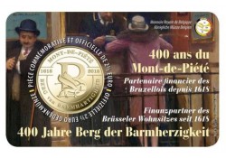 België 2018 2½ Euro 'Berg van Barmhartigheid" Bu in coincard Vlaams Voorverkoop*