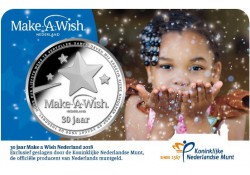 Nederland 2019 Penning Make a Wish in coincard