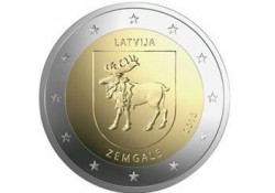 2 Euro Letland 2018 Zemgale Unc Voorverkoop*
