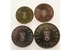 Roemenië 2018 1,5,10 & 50 Bani Unc