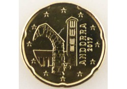20 cent Andorra 2017 Unc