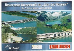 5 euro Oostenrijk 2003 Wasserkraft in Blister Aschach